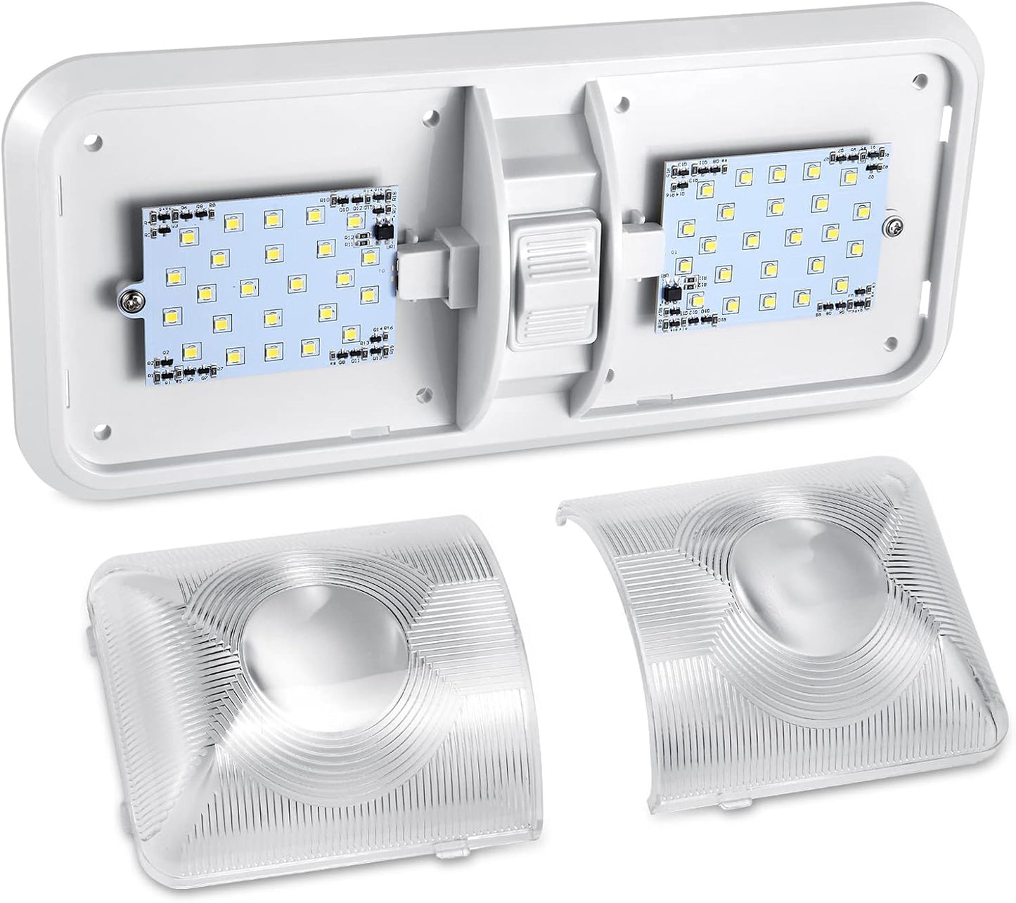 Set 10 luces LED 12V para RV con interruptor luz neutra