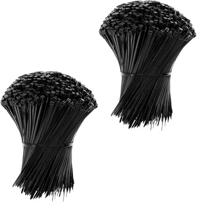 Bridas para cables 4pulg 1000 piezas negro
