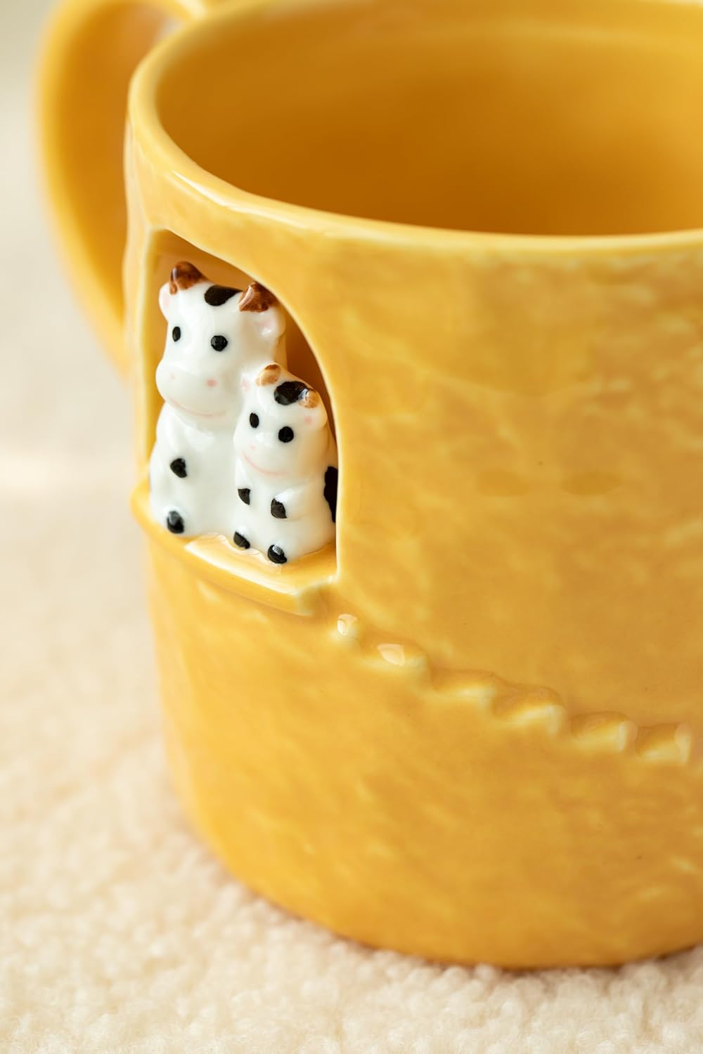 Taza Cerámica Diseño Vaca para Familia Día del Padre