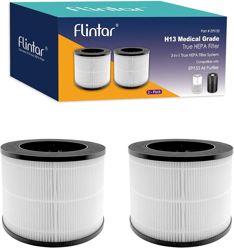 Filtro EPI153 comp MOOKA KOIOS H13 3en1 carbón 2 pzas