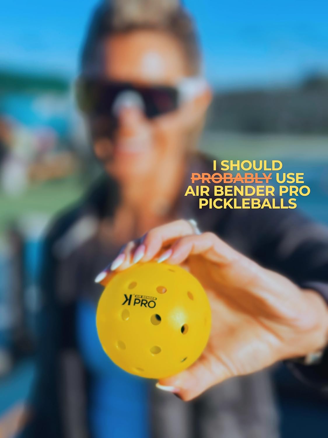 Bolas pickleball aprobadas US 100 pack a granel