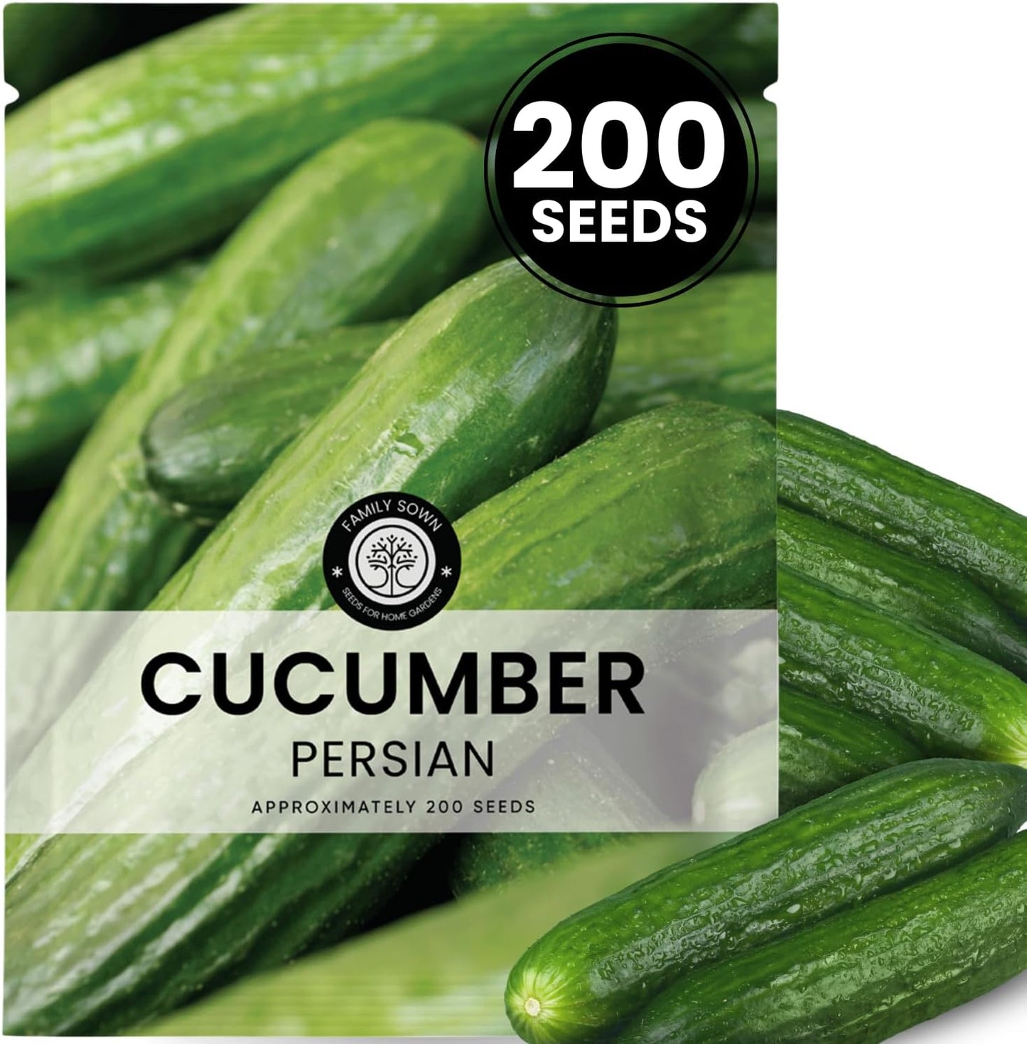 Semillas pepino persa 200uds mini rebanadora 2026