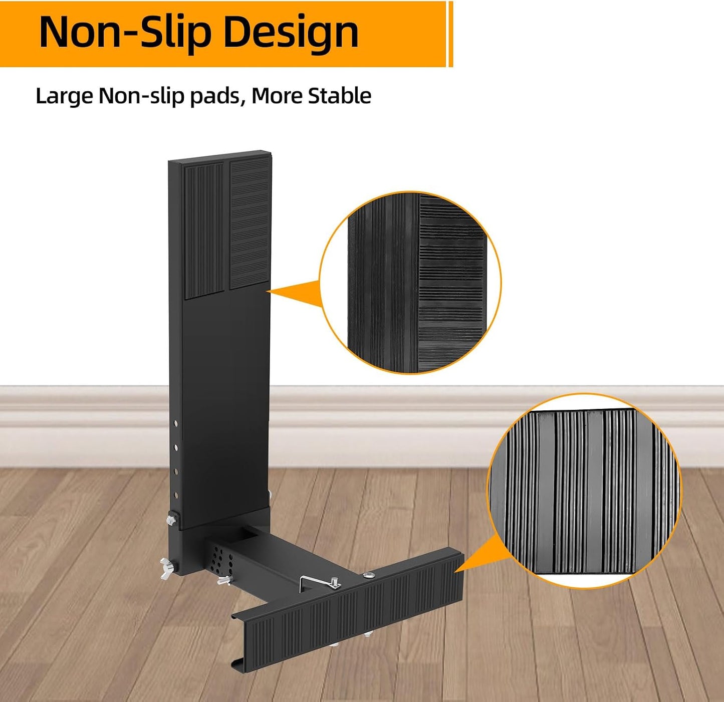 Nivelador escalera ajustable 12.2-17.5pulg plegable
