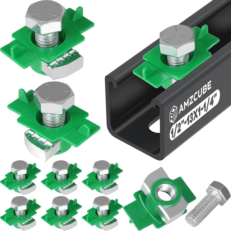 Tuerca canal puntal nailon 1/2-13 pack 20