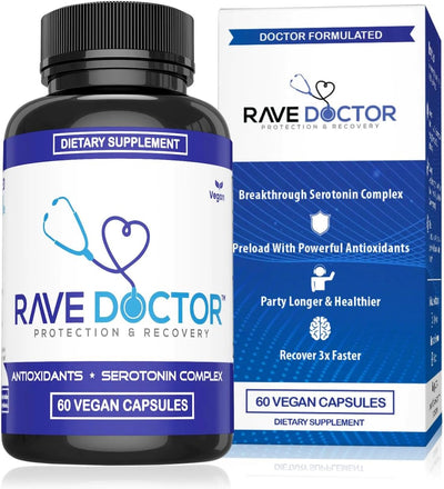 Suplemento 5HTP para Festivales Rave