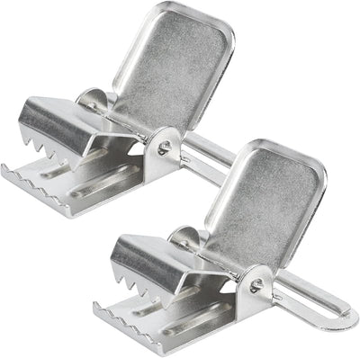 Clips tirantes metal 2" resistentes repuesto