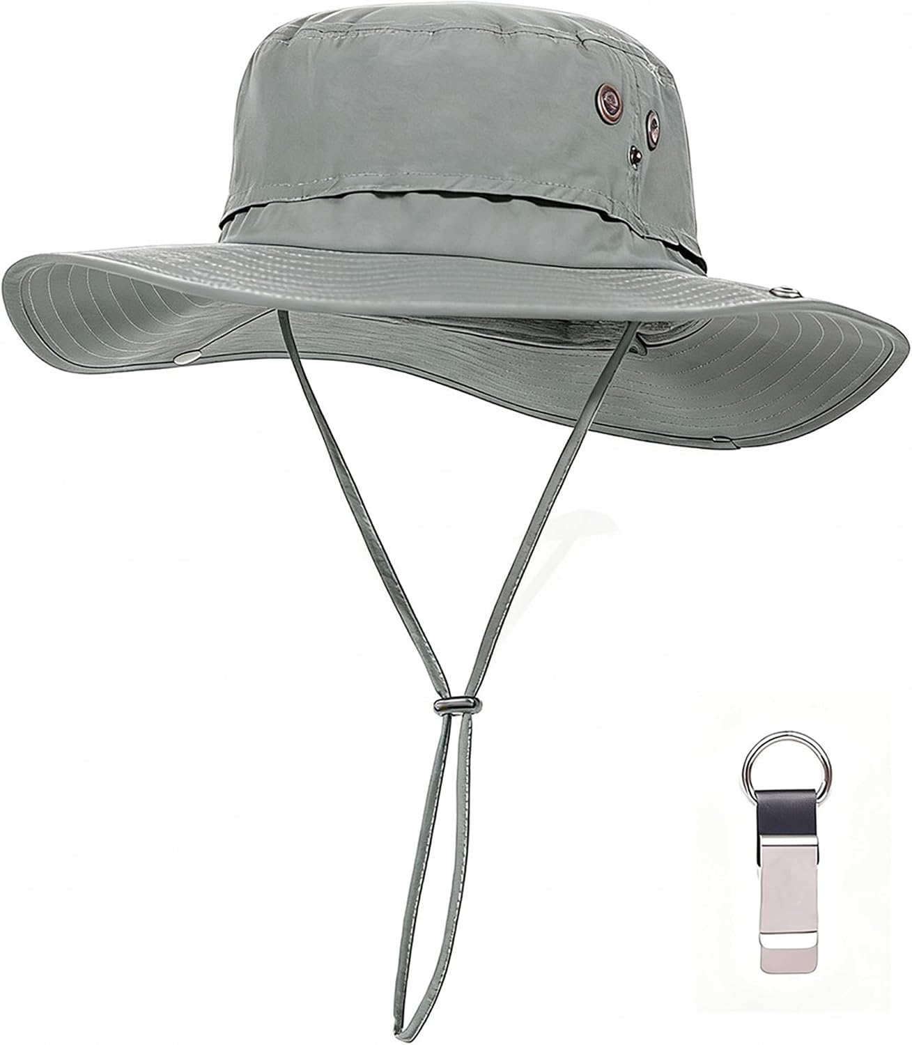 Sombrero sol talla XL XXL hombre UPF50 ala ancha plegable playa