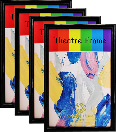 Marco Negro para Teatro 5.5x8.5pulg 4 Pack