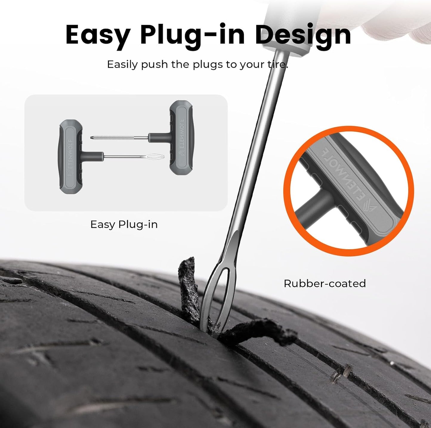 Kit tapones neumáticos 16 pzas para auto motocicleta ATV