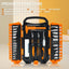 Set 34 Cuchillos Exacto Deluxe con 25 Cuchillas y Agujas