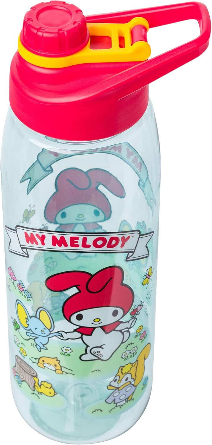 Botella agua Hello Kitty con tapa rosca 770ml
