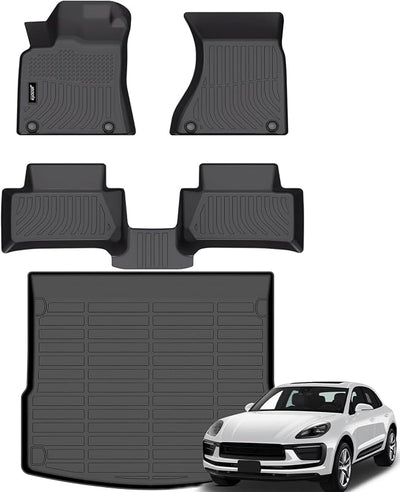 Alfombrillas Porsche Macan 14-26 antiderrap impermeable