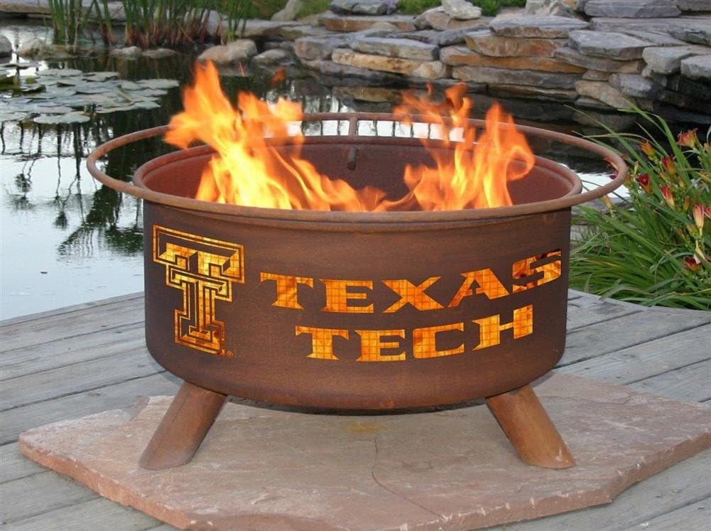 Hoguera Texas Tech de 30 Pulg para Jardín y Pícnic