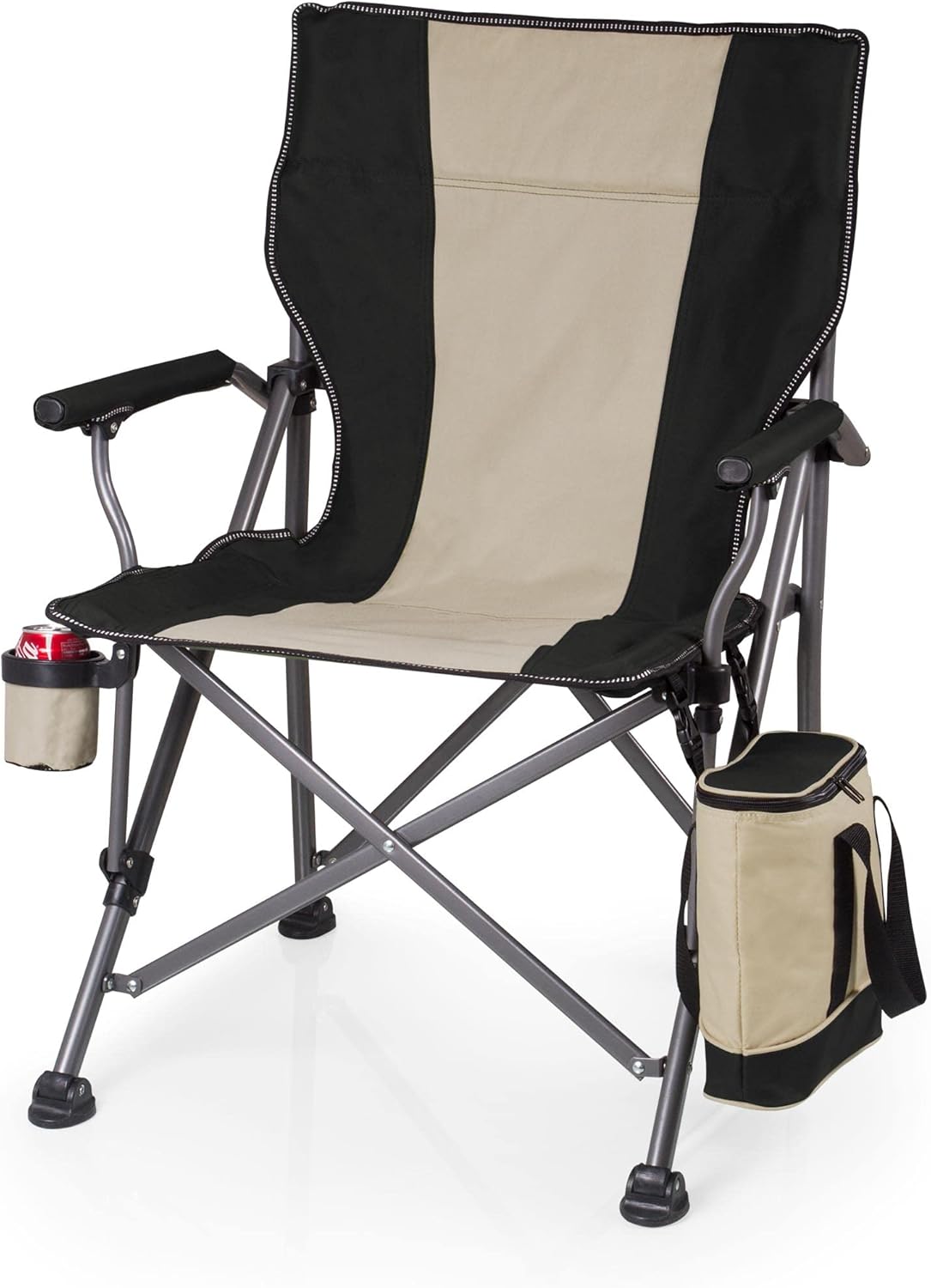 Silla campamento plegable resistente con enfriador aislante