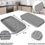 Bandeja organizadora de silicona para fregadero y baño