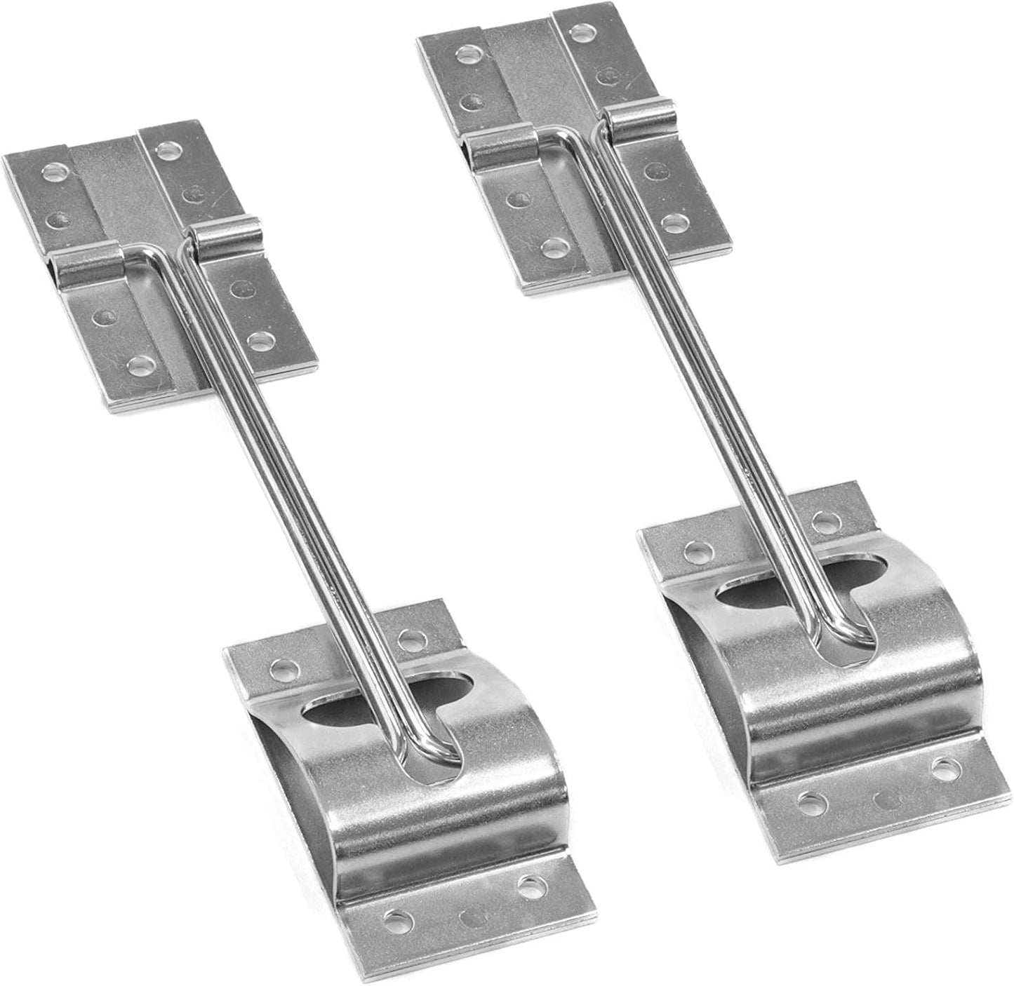2 Cierres Metal Estilo T 6" Comp Puerta Caravana