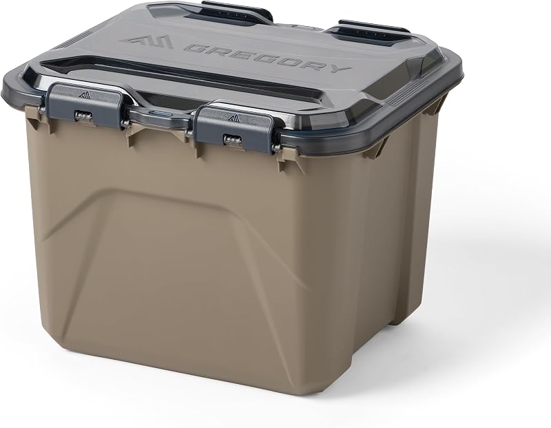 Caja organizadora alpaca 50L impermeable tapa transparente