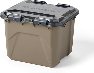 Caja organizadora alpaca 50L impermeable tapa transparente