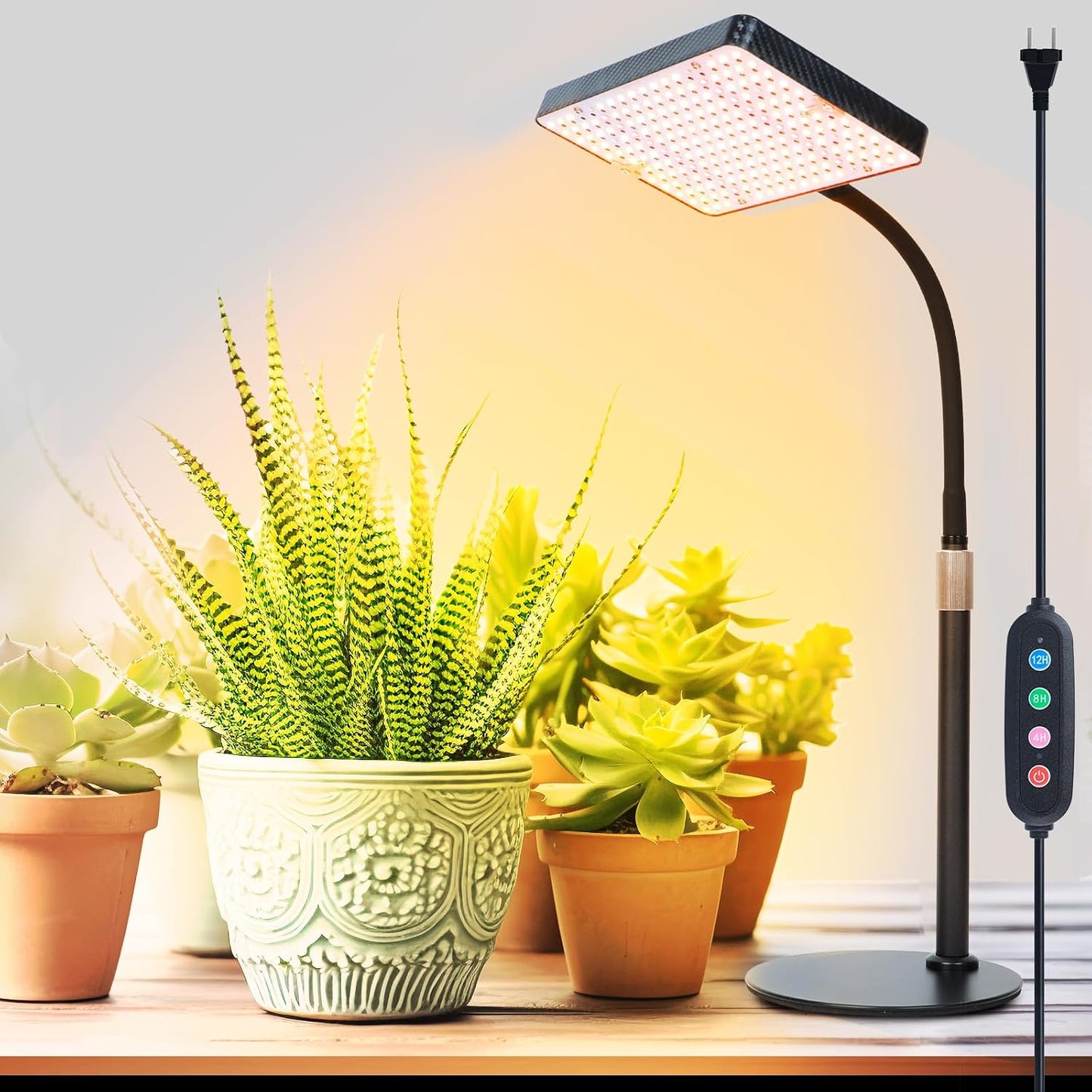 Luces cultivo mesa 25W para plantas interiores