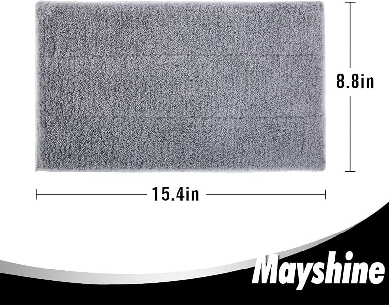 12 Almohadillas Microfibra para Mopa Húmeda y Seca 15.4x8.8pulg