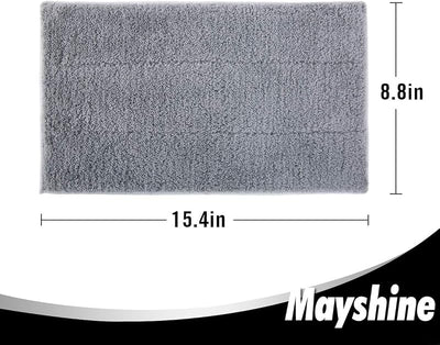 12 Almohadillas Microfibra para Mopa Húmeda y Seca 15.4x8.8pulg