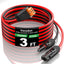 Cable extensión solar XT60i 10AWG 3ft para panel plegable RV