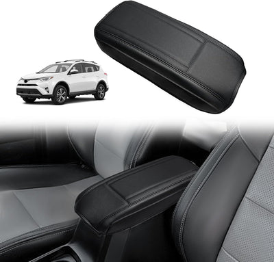 Funda reposabrazos consola Toyota RAV4 13-18 cuero vegano