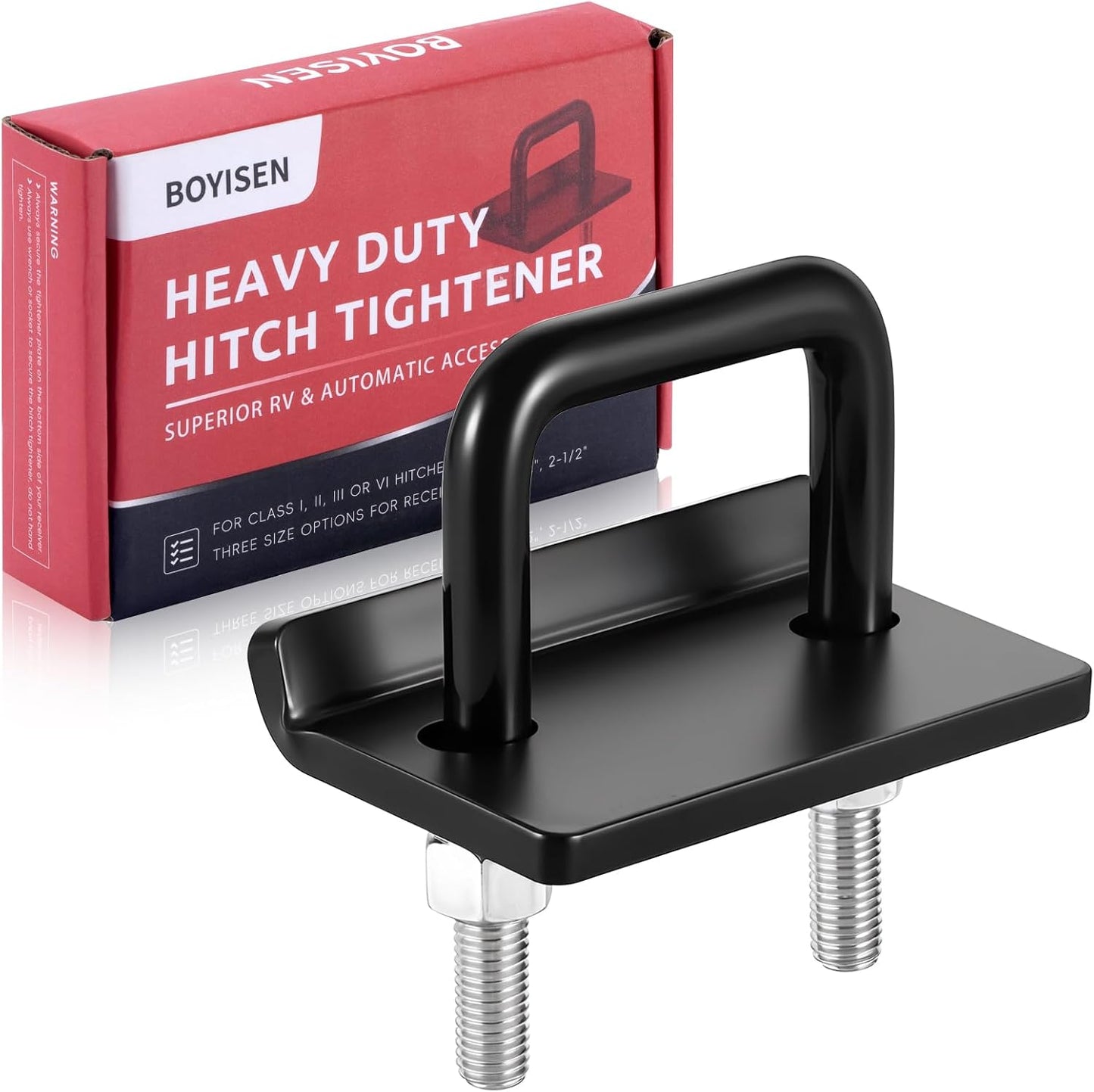 Tensor enganche antitraqueteo 1.25pulg sin ruido negro