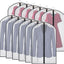 Bolsas transparentes para colgar ropa 40" 12uds