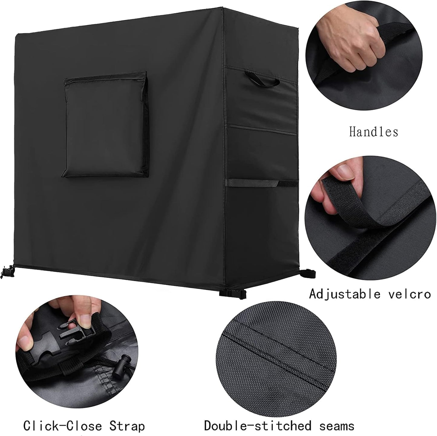 Funda impermeable 80qt 20x32" para carrito bebidas