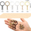 Juego 60 anillos llavero salto abiertos 300 pines ojo