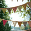 Banderas triangulares colgantes bodas eventos 7.87pies
