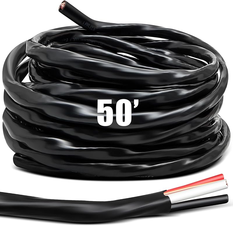 Cable eléctrico 6/3 NM-B 50ft 600V garaje