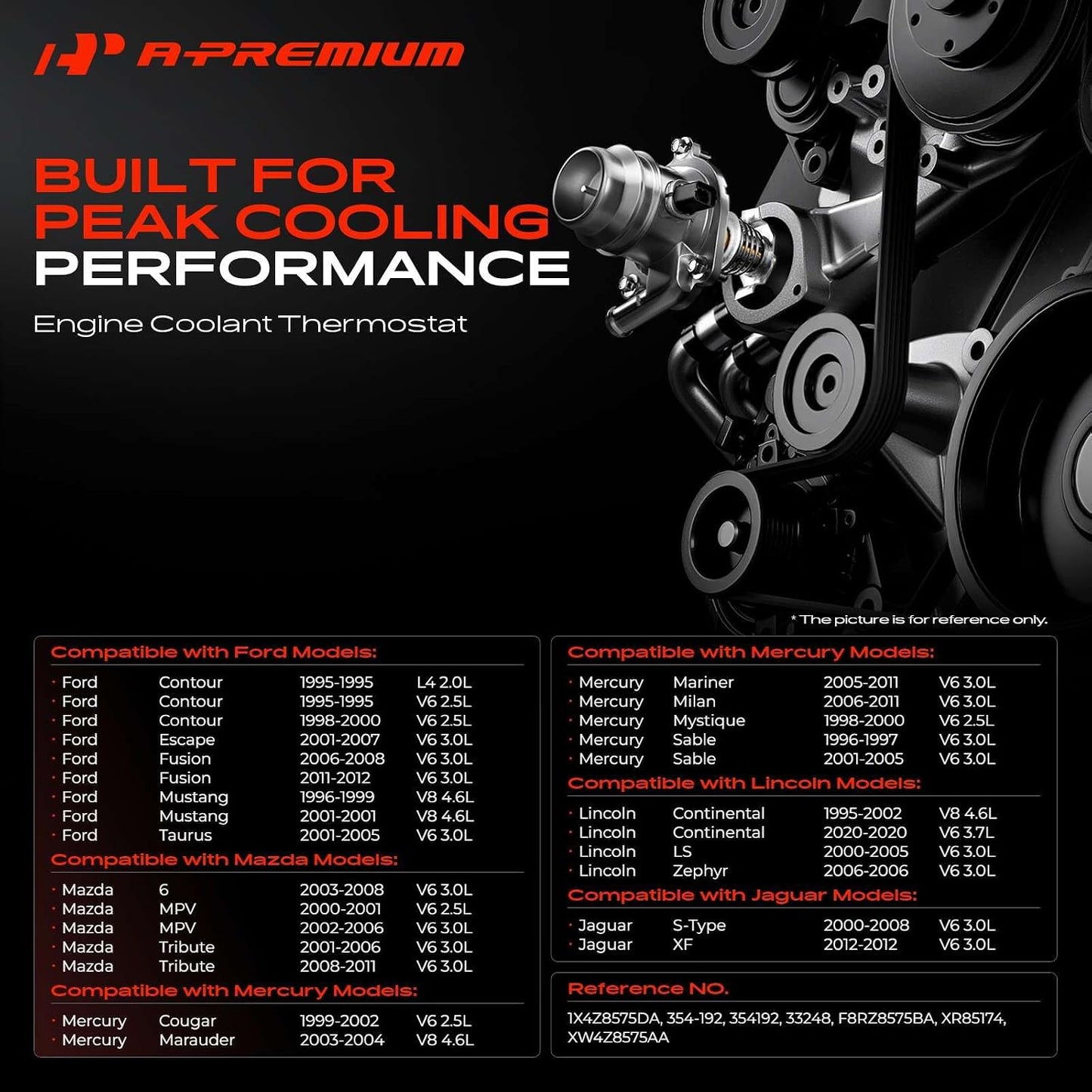Termostato motor comp Ford Mazda 3.0L 4.6L