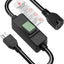 Cable extensión impermeable 3 clavijas NEMA 5-15P 1.5pies