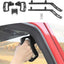 Kit 4 Agarraderas Aluminio Jeep JK Wrangler 07-17 Negro
