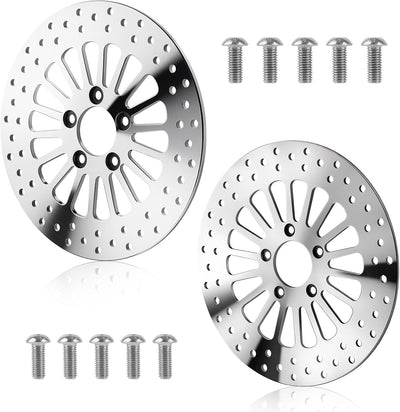 Rotores freno delanteros Harley 11.8" con agujeros