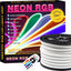 Tira luz LED RGB flexible con control remoto 65.5pies