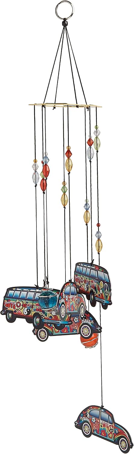 Campanillas viento auto hippie autobús amor