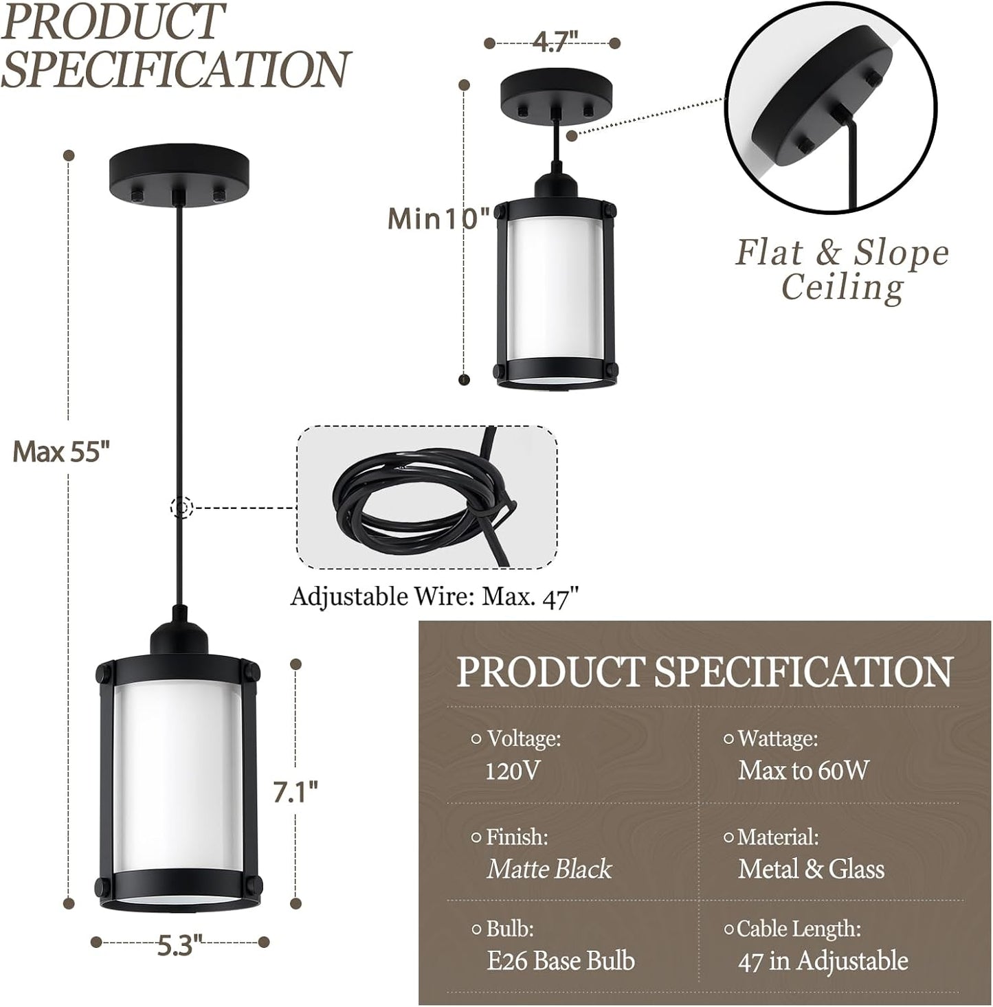 3 Pzas Luces Colgantes Isla Cocina Vidrio Esmerilado