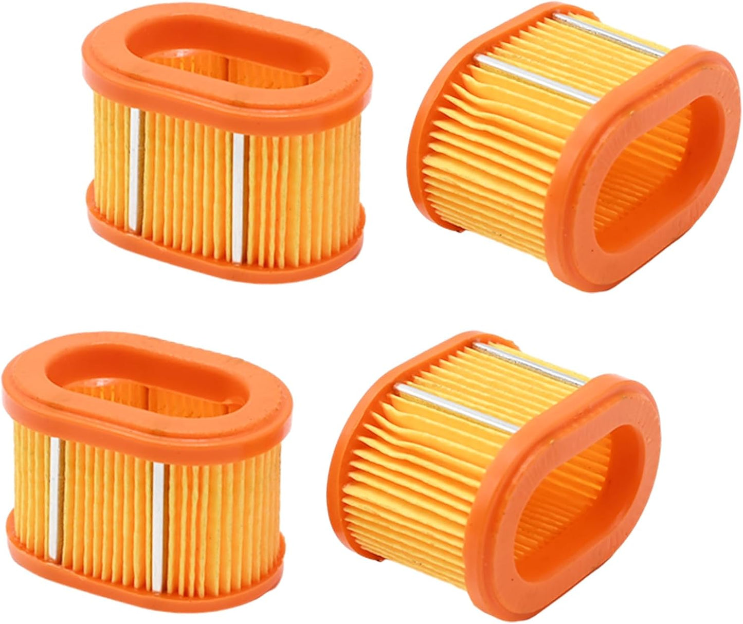 4 Cartuchos Filtro Aire Ovalados Reemplazo B&S 5404 275-5