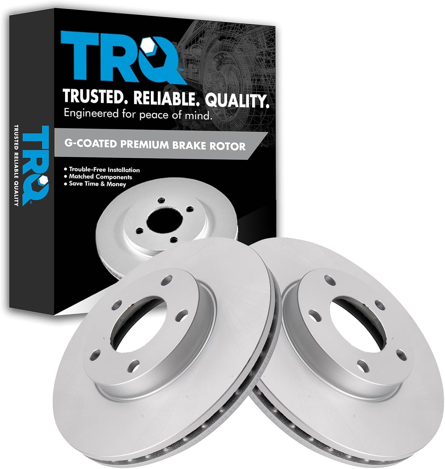 Rotores freno delantero ventilados comp Mazda 3 04-13