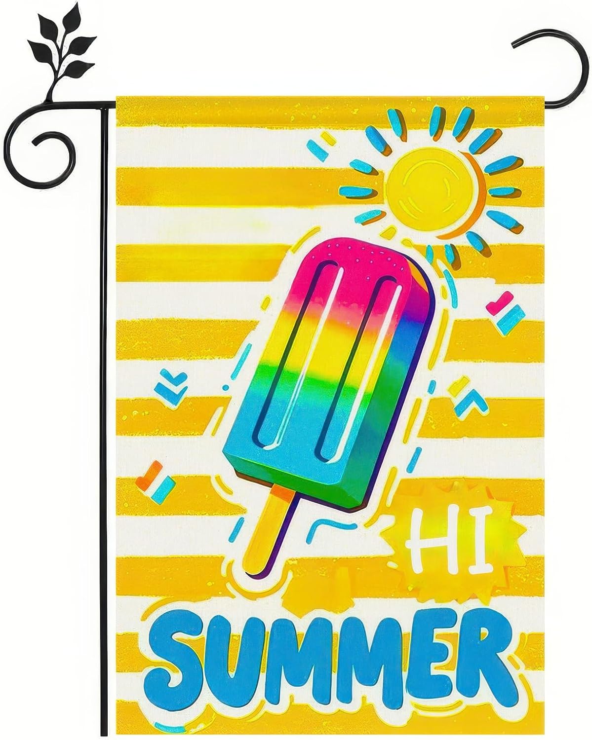Banderas jardín 12x18pulg doble cara sol paleta decoración