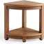 Taburete ducha de esquina impermeable con pies