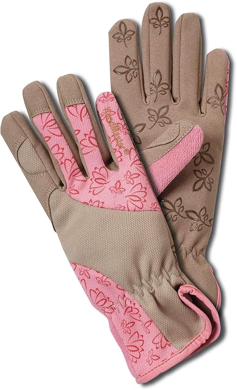 Guantes jardín florales mujer talla L