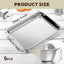 Set 6 bandejas acero inox para hornear galletas y sartén