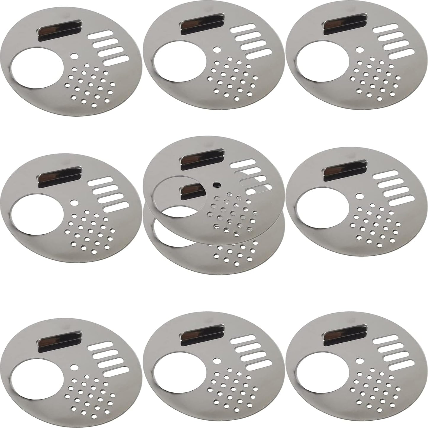 10 Discos Entrada Abeja Acero Inox 2.67"
