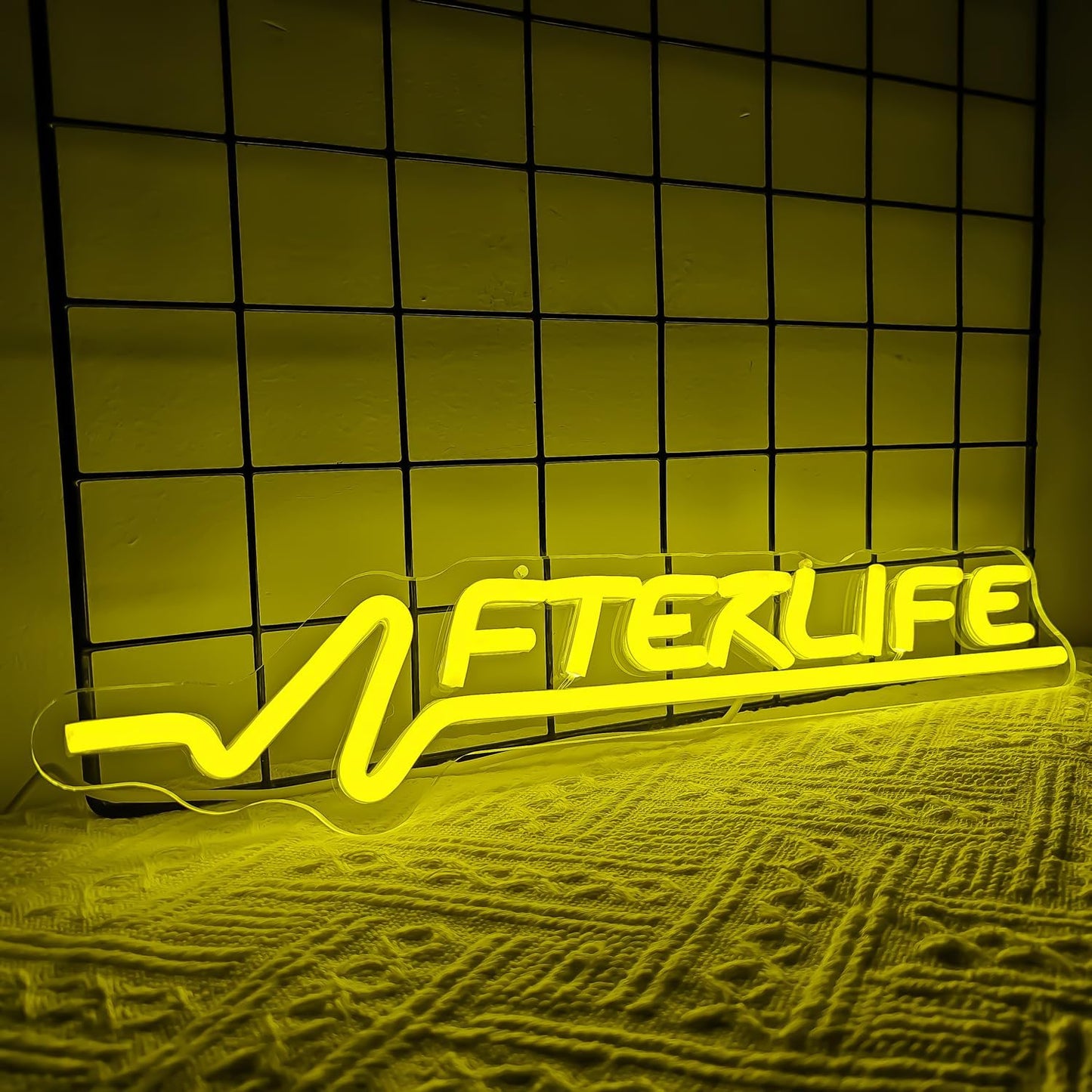Letrero Neón Cyberpunk para Sala de Set y Dormitorio