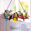 Atrapasol vidrio doble cara colibrí decoración