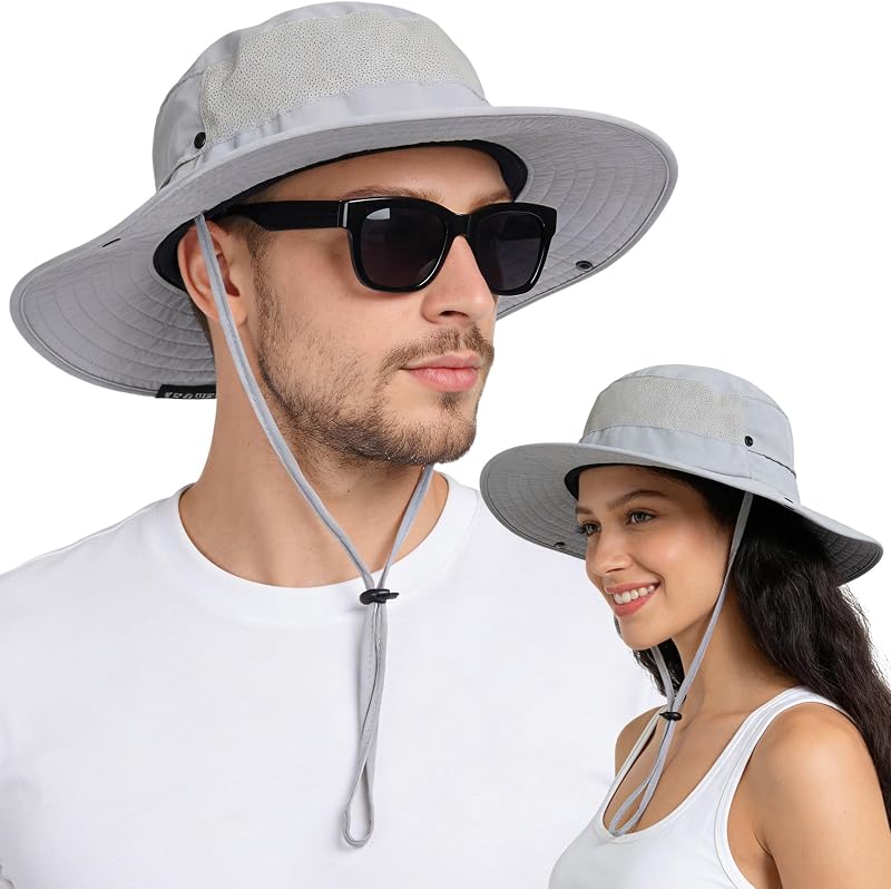Sombrero ala ancha protección SPF 50 para hombre mujer